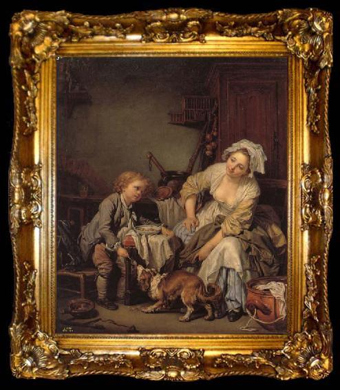framed  Jean Baptiste Greuze Tournus, ta009-2